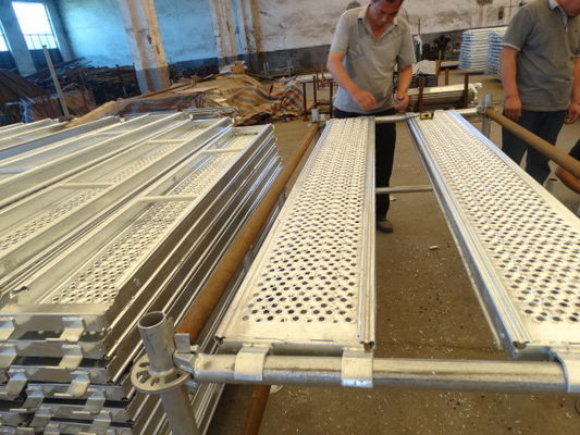 Китай Pregalvanized доски доски алюминиевые подмости для Ringlock Леса строительные поставщик