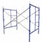 Синь покрасила стальную систему лесов рамки Q235 для проектов здания/конструкции ярда поставщик